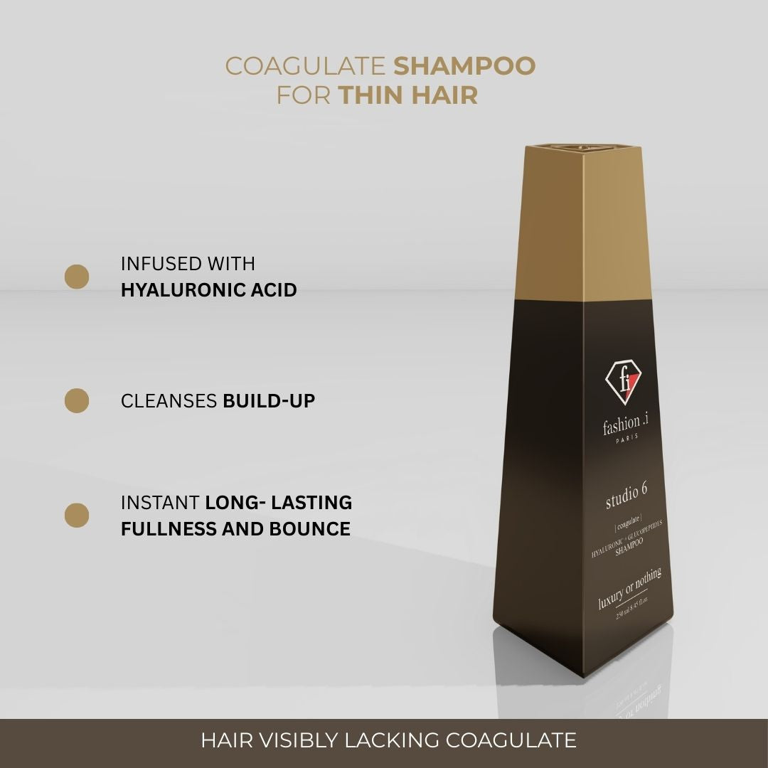 Coagulate Shampoo – Anti-Thinning, Strengthening & Volume Boost – 250 ML
