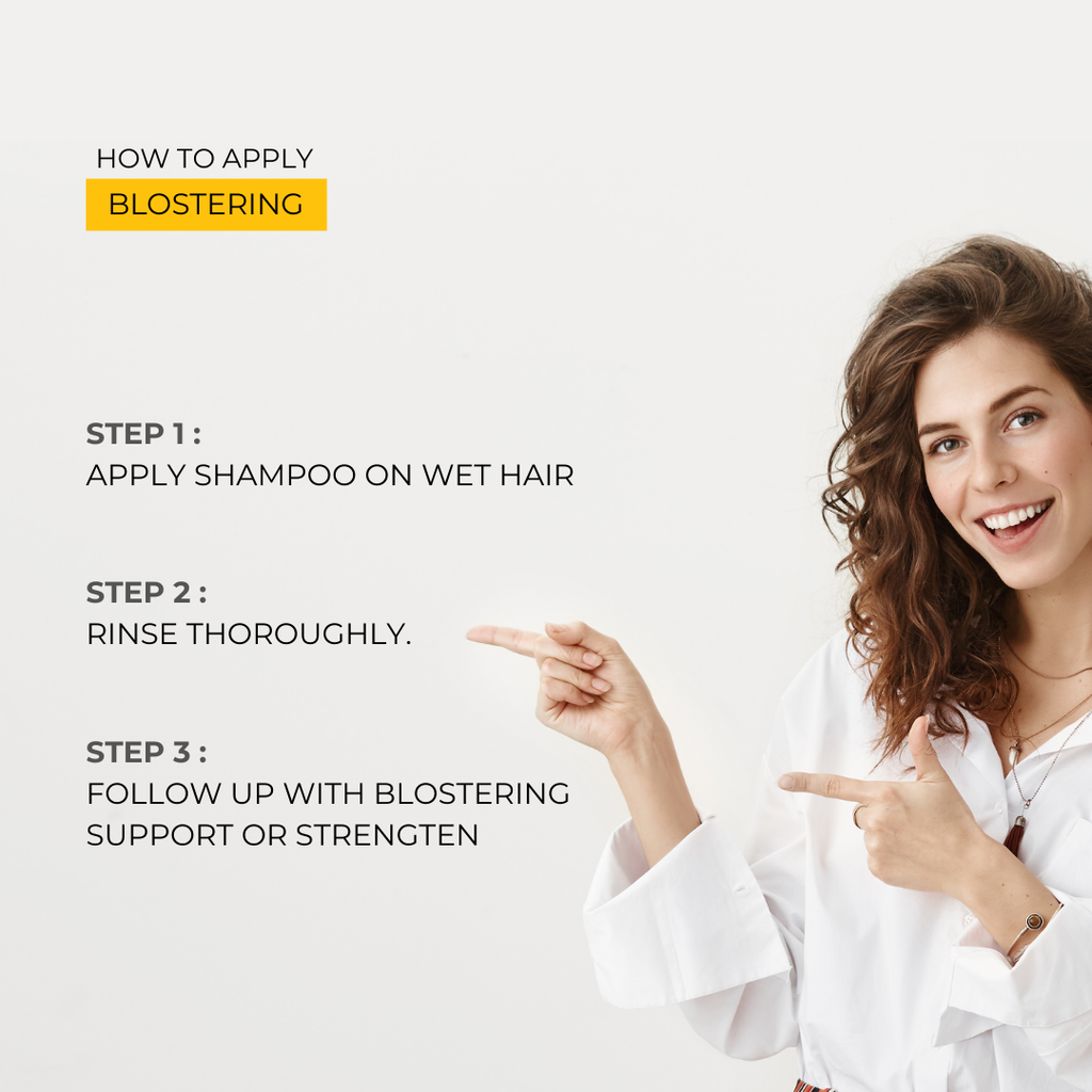 Blostering Hair Shampoo– Anti-Hair Fall, Nourishing & Strengthening 250ML