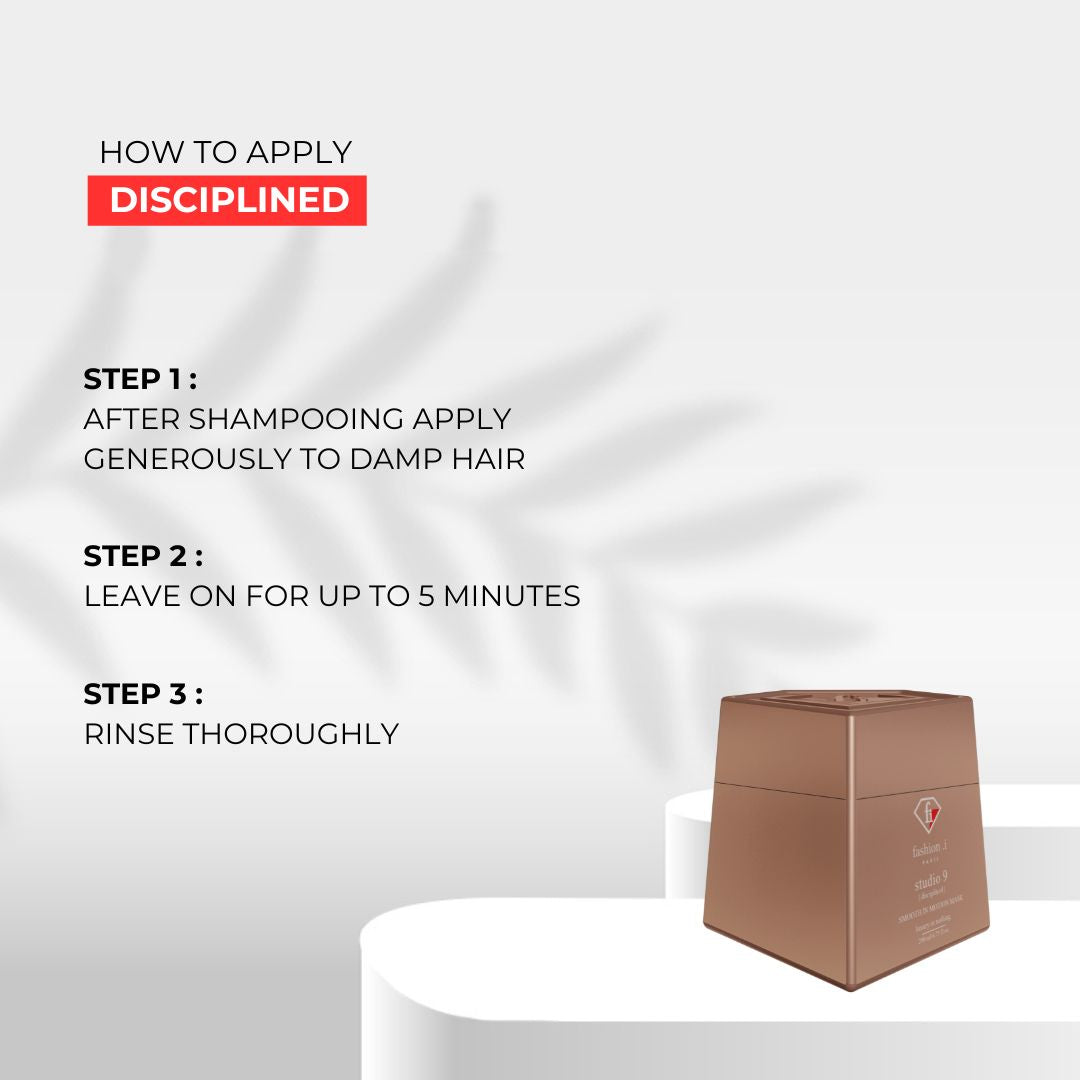 Disciplined Mask – Ultimate Care for Color-Treated & Frizzy Hair – 200ML